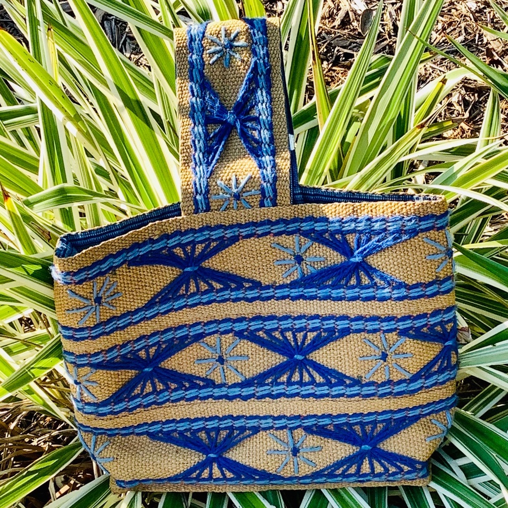 🌀Vintage 1970s Boho Bohemian Handbag🌀
